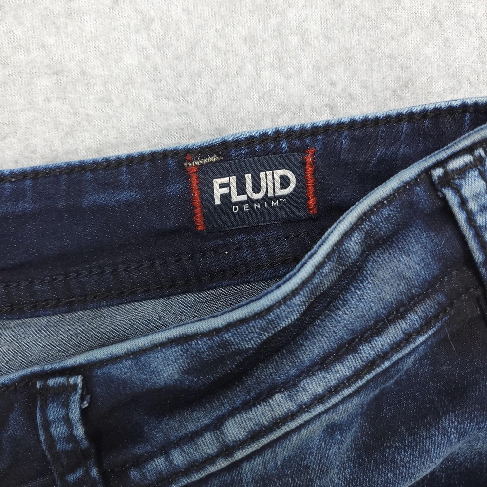 Silver Jeans Tuesday Mid Skinny Jeans Womens‎ 31x31 Dark Wash Distressed Denim - Picture 3 of 14